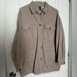 H&M Collared Shirt Jacket
